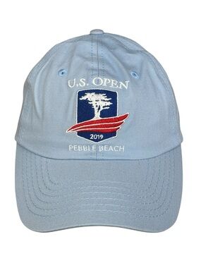 New 2019 US Open Pebble Beach USGA Member Blue Red PGA Strapback Golf Hat Cap